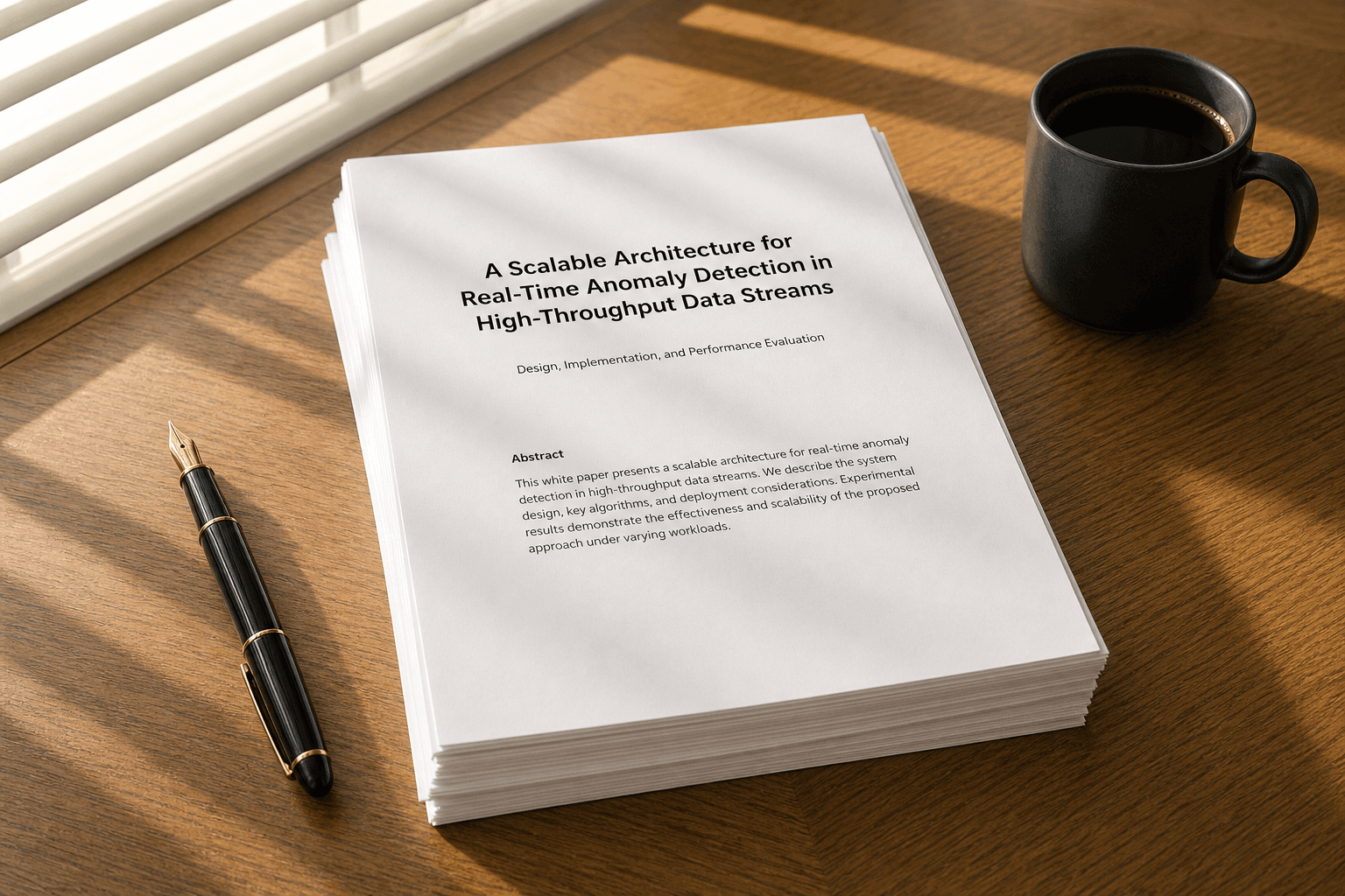 Technical White Paper Outline from Claims Pack (No Invented Citations) with example still