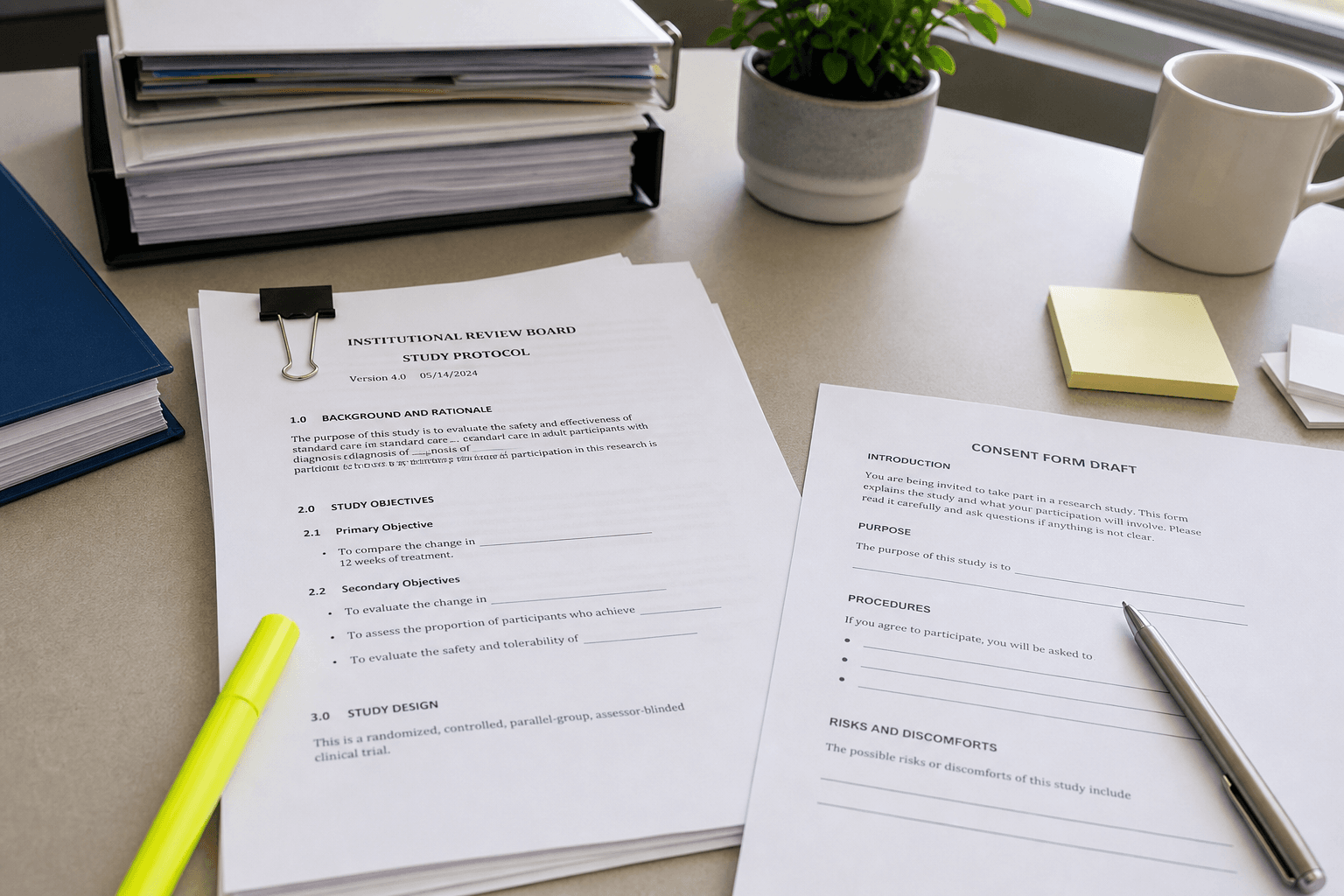 IRB Consent Plain-Language Rewrite from Protocol Snippets (Not Legal Advice)