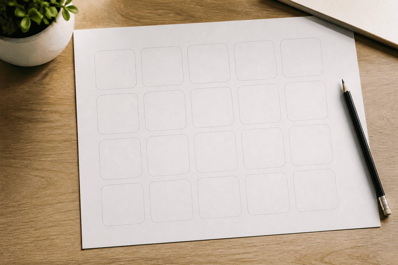 Recraft Vector Icon Set Prompt from Label List (Quoted Labels No Logos) with example still