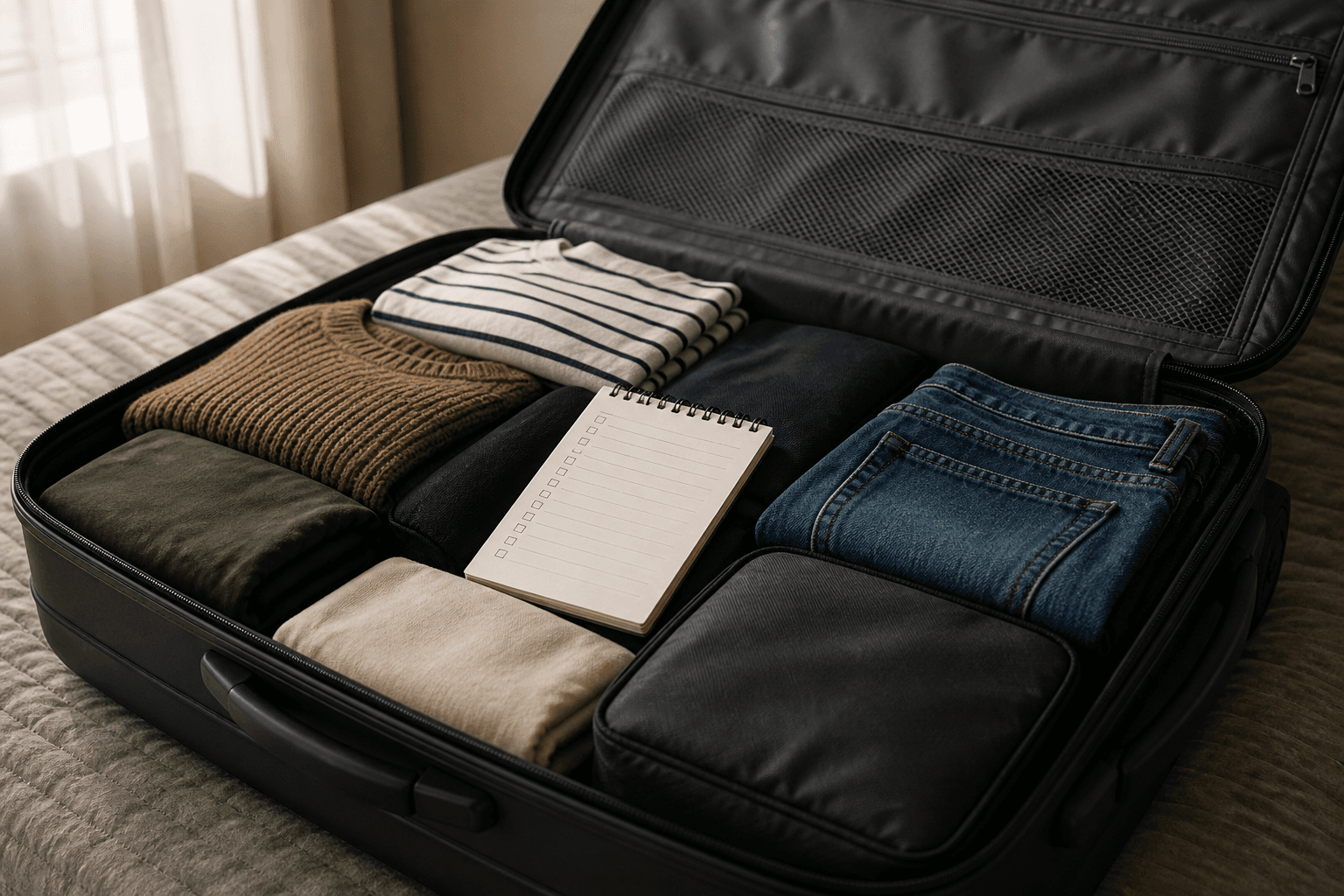 Travel Packing List from Trip Constraints (Not Medical Advice)