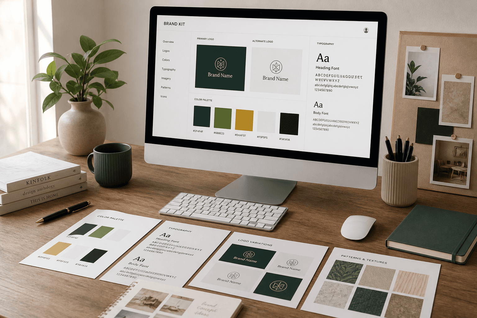 Canva Brand Kit Checklist from Asset Inventory (No Invented Font Licenses)