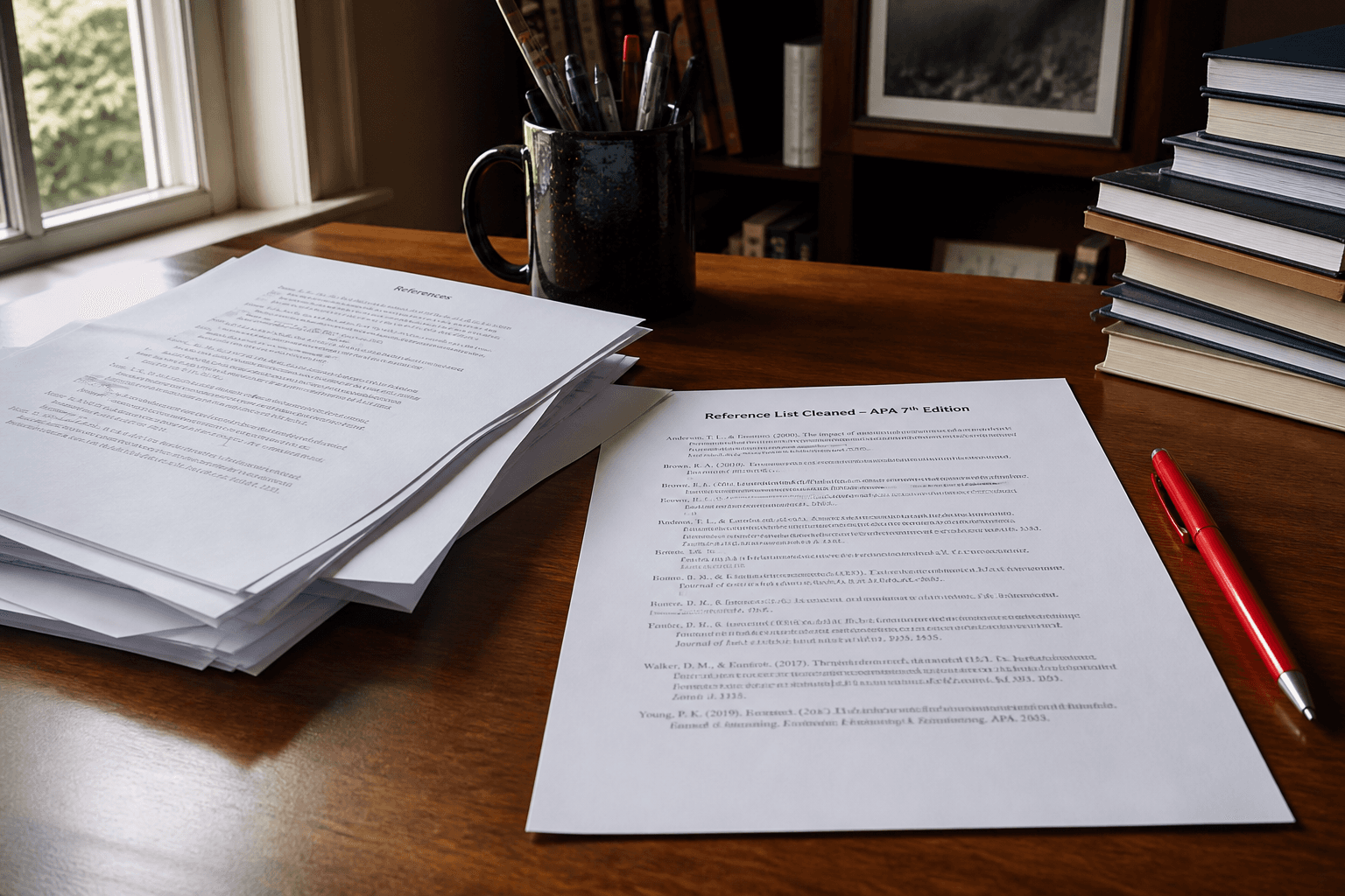 APA 7 Reference List Cleaner from Pasted Citations (No Invented DOIs/Page Numbers)