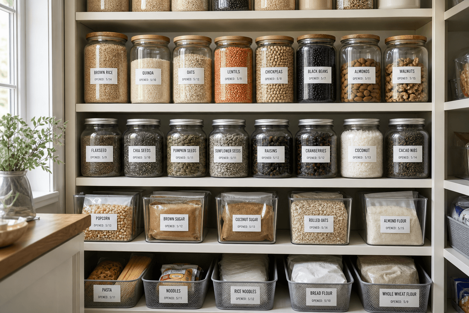 Home Pantry FIFO Label Map from Item Inventory (Not Nutrition Advice)