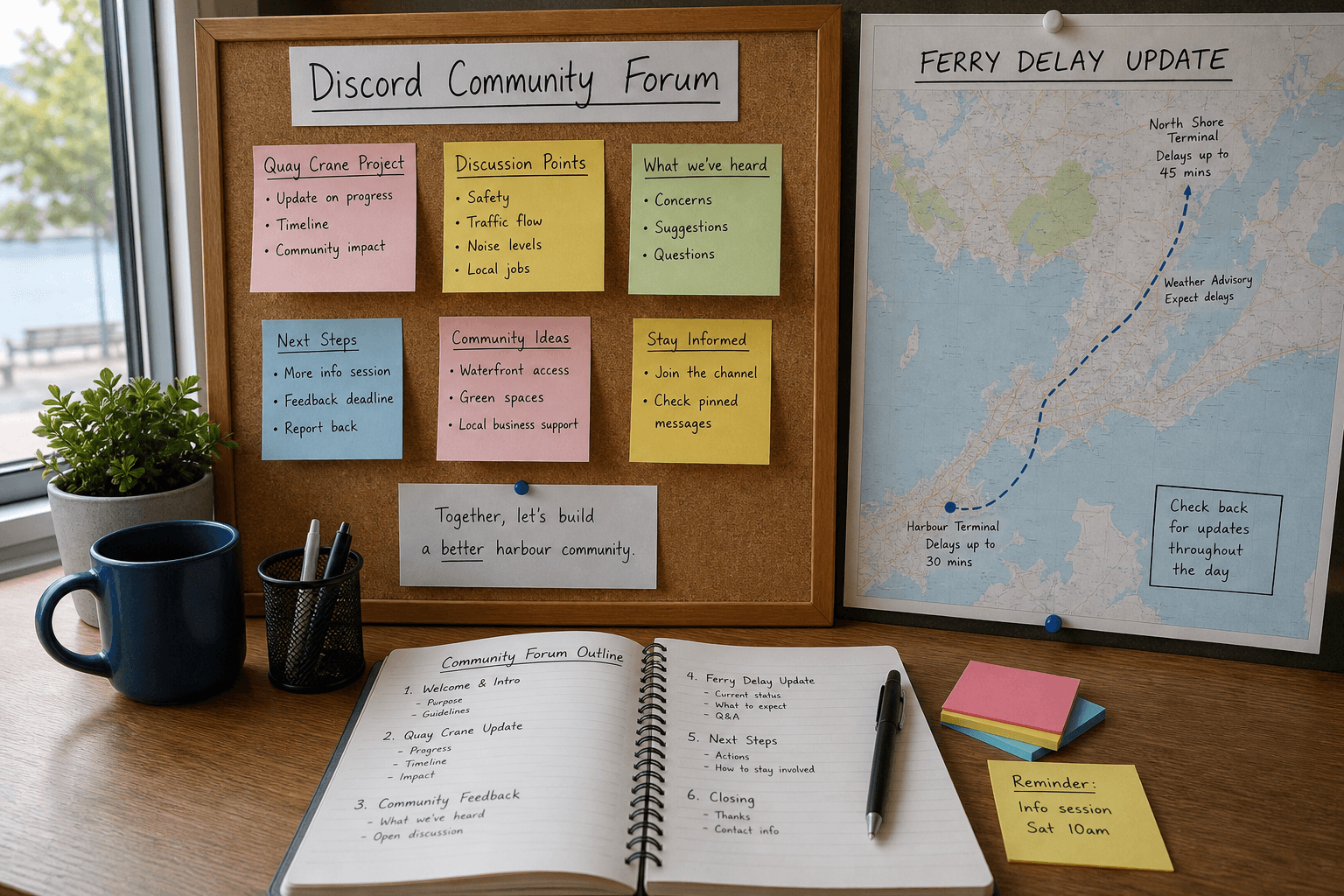 Discord Forum Post Outline from Topic Inventory (Not Captions)