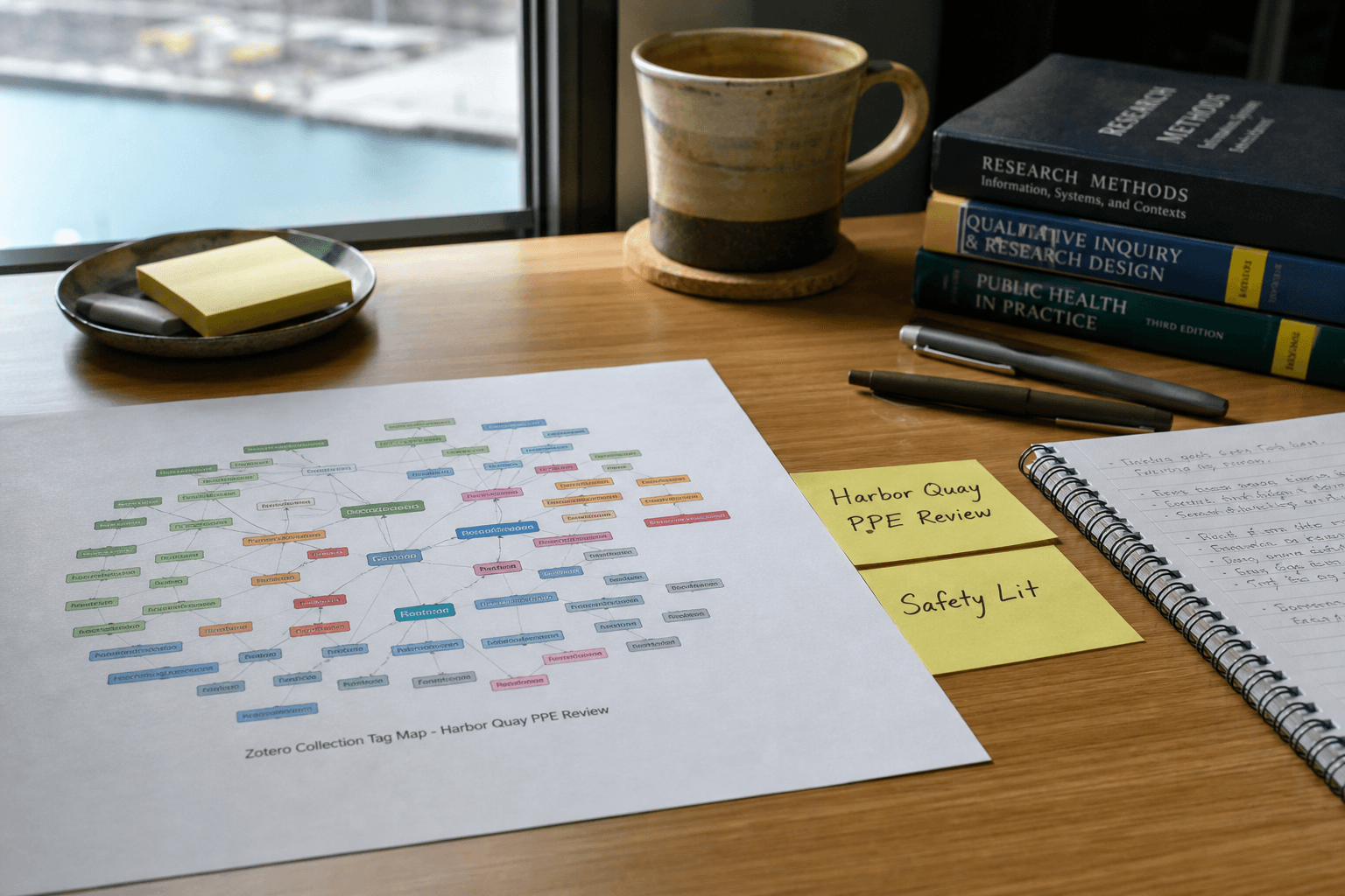 Zotero Collection Tag Map from Library Inventory (No Invented DOIs)