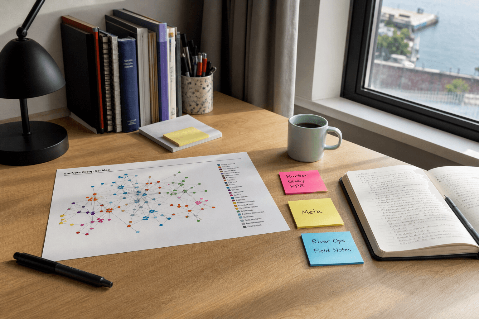 EndNote Group Set Map from Library Inventory (No Invented DOIs)