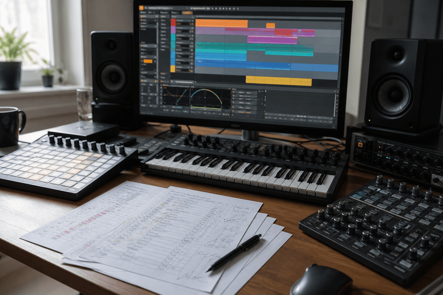 Bitwig Studio Session Track Checklist from Project Inventory (No Invented Plugins)
