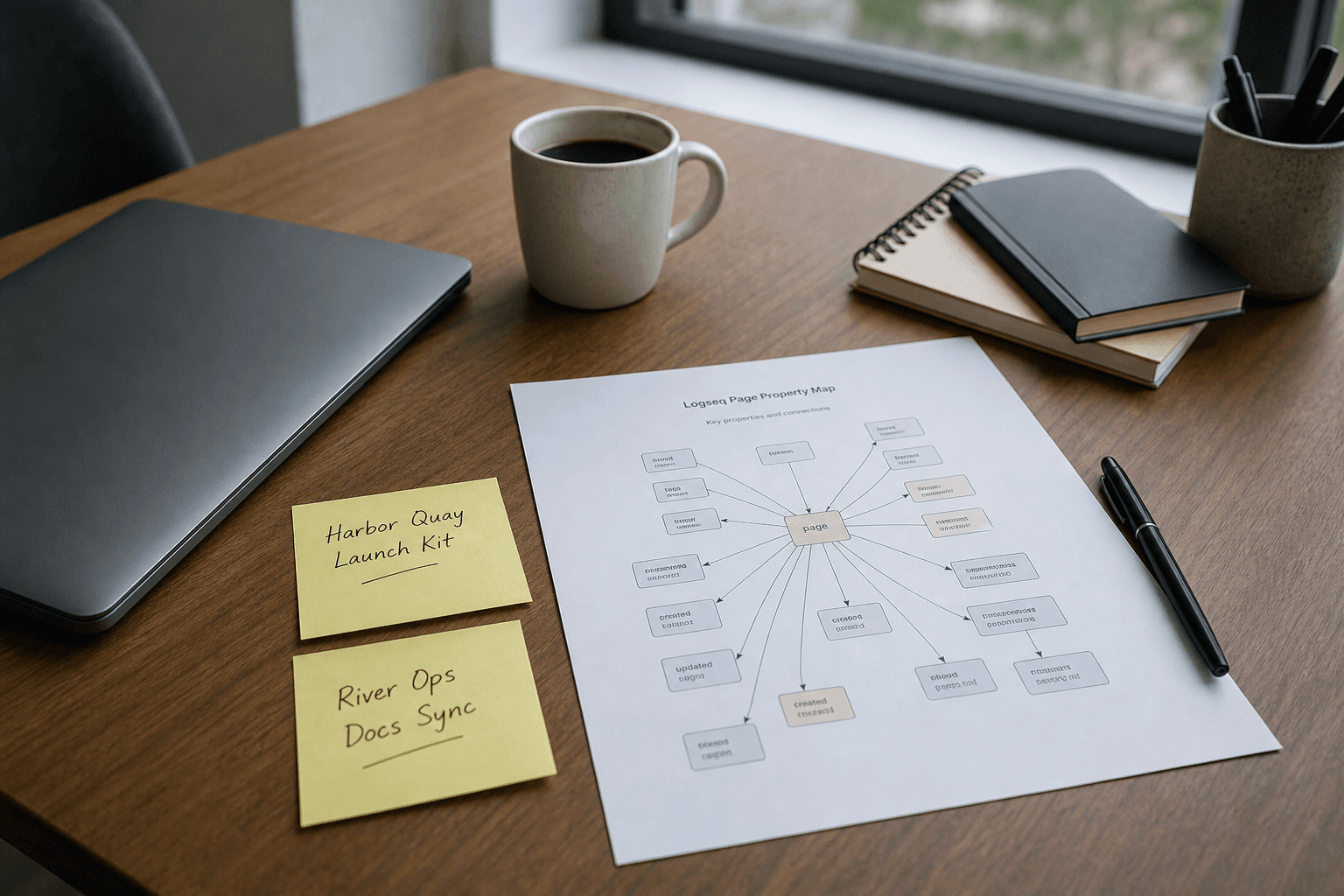 Logseq Page Property Map from Graph Inventory (No Invented Queries)