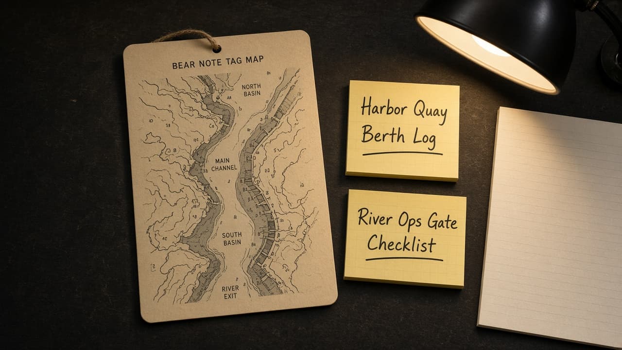 Bear Note Tag Map from Library Inventory (No Invented Sync Counts)