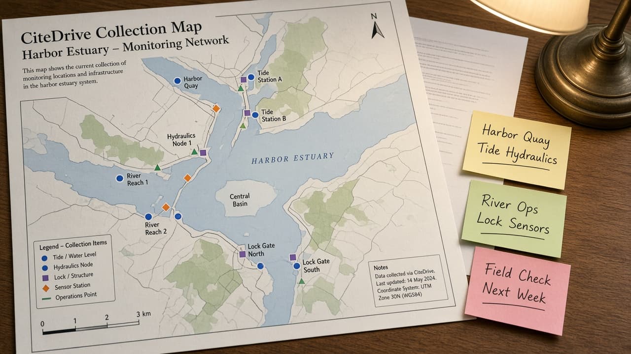 CiteDrive Collection Map from Library Inventory (No Invented DOIs)