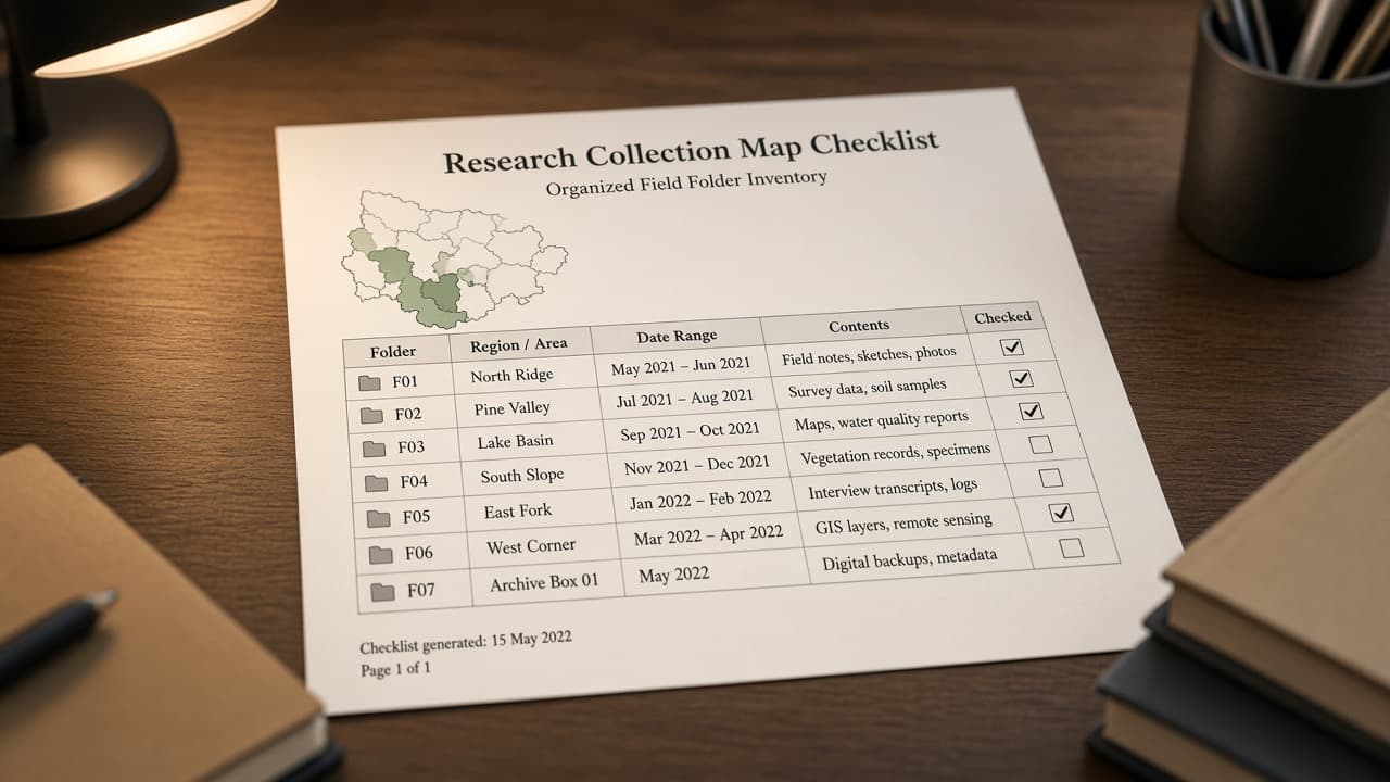 Mendeley Collection Map from Library Inventory (No Invented DOIs)