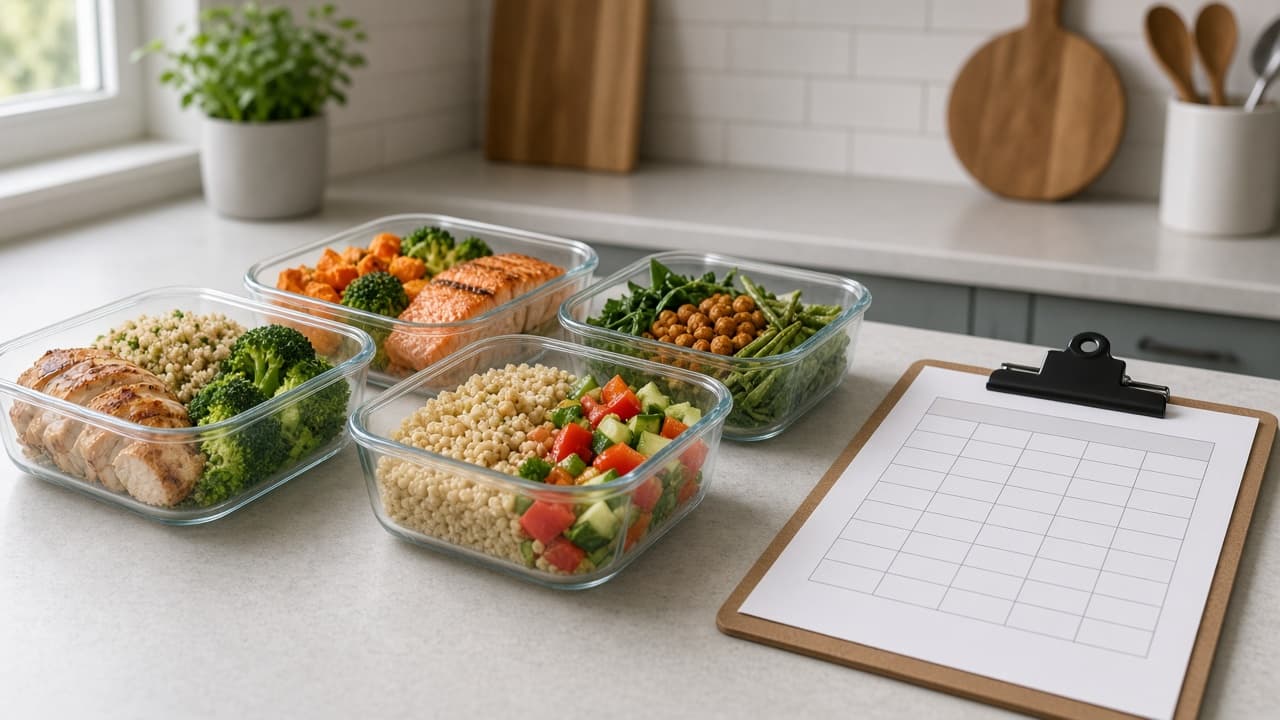 Eat This Much Meal-Prep Allergen Matrix from Pantry Inventory (No Invented Macros) with example still