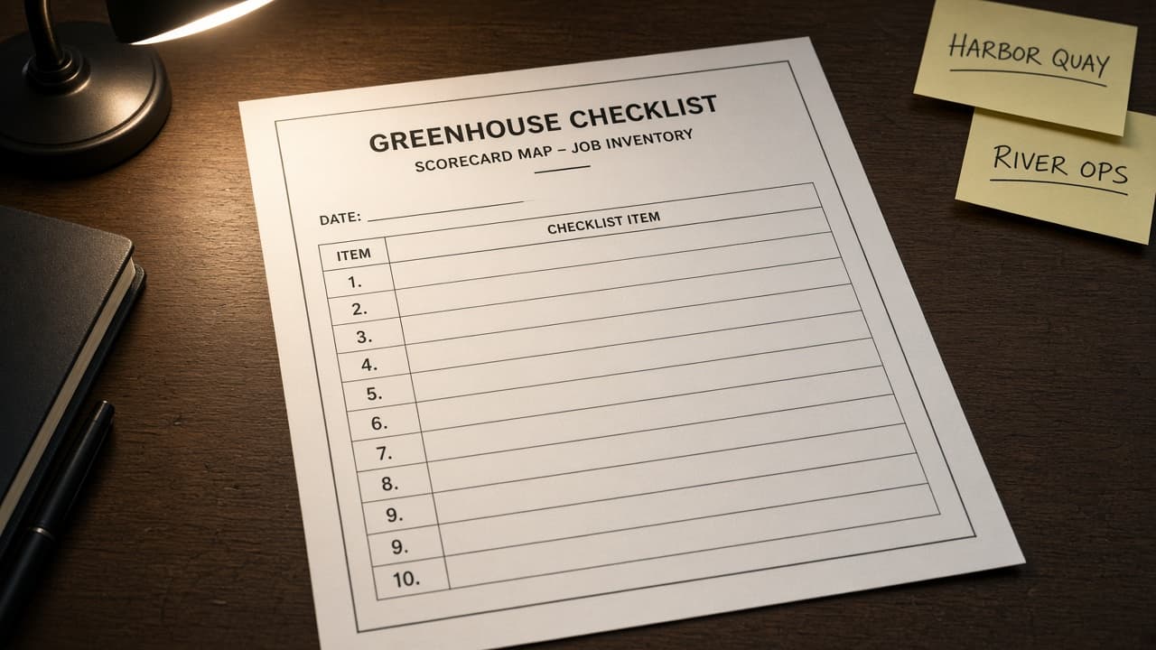 Greenhouse Scorecard Map from Job Inventory (No Invented Interview Scores)