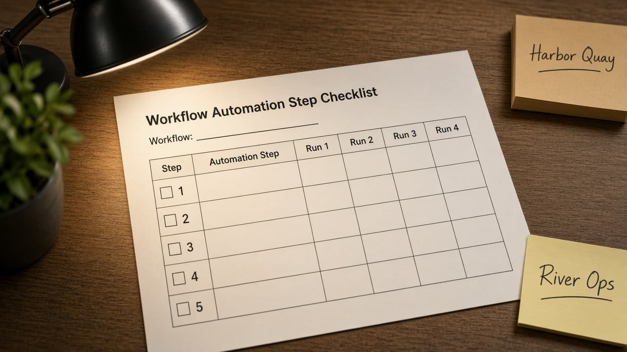 Zapier Zap Step Map from Workflow Inventory (No Invented Run Counts)