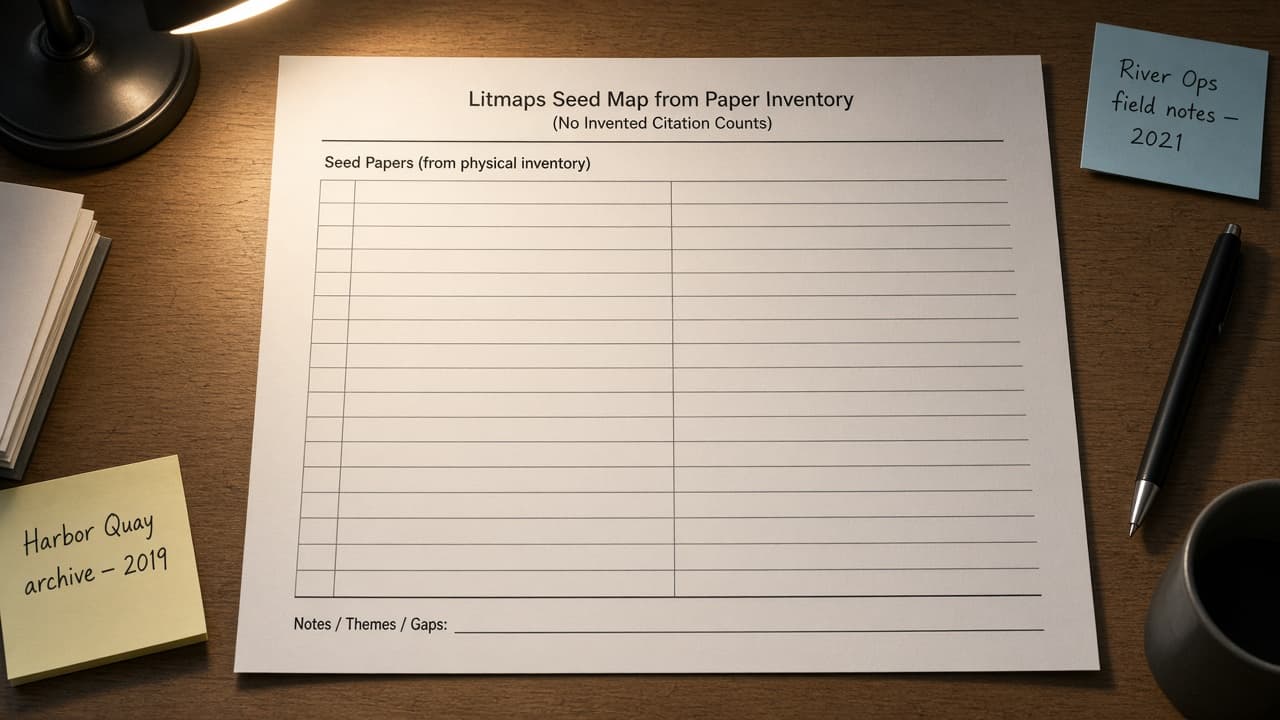 Litmaps Seed Map from Paper Inventory (No Invented Citation Counts)