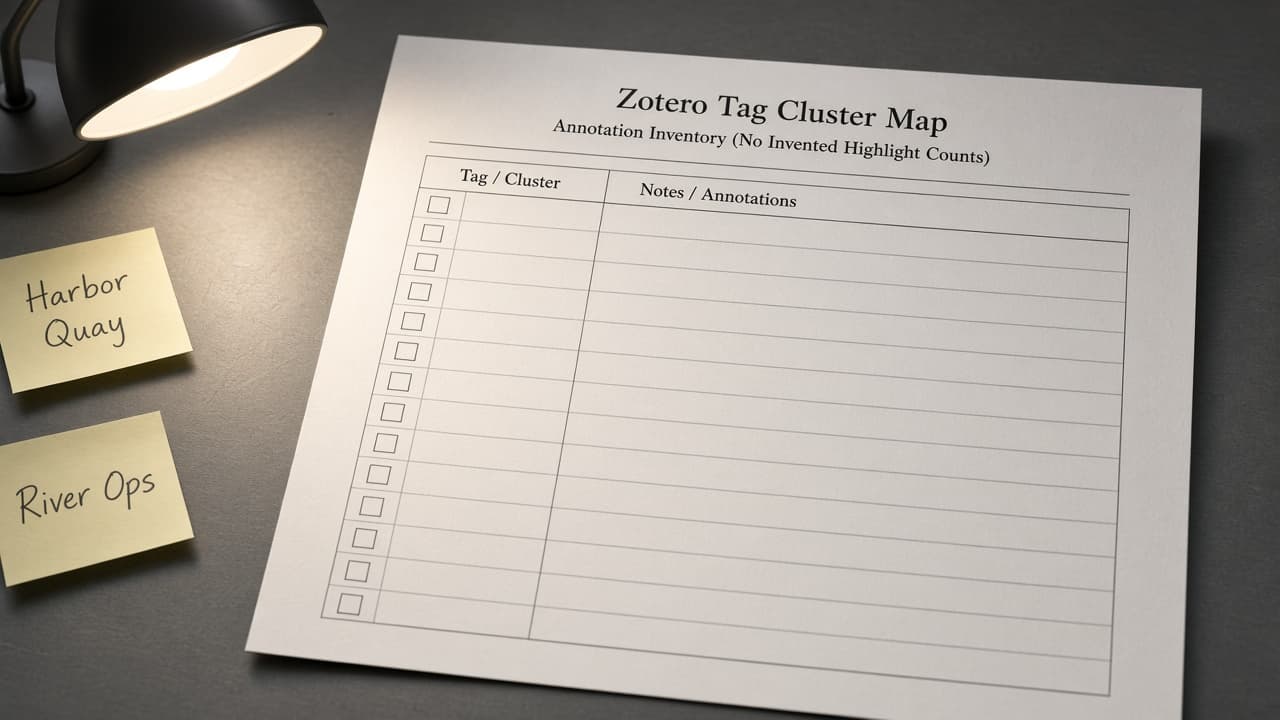 Zotero Tag Cluster Map from Annotation Inventory (No Invented Highlight Counts)
