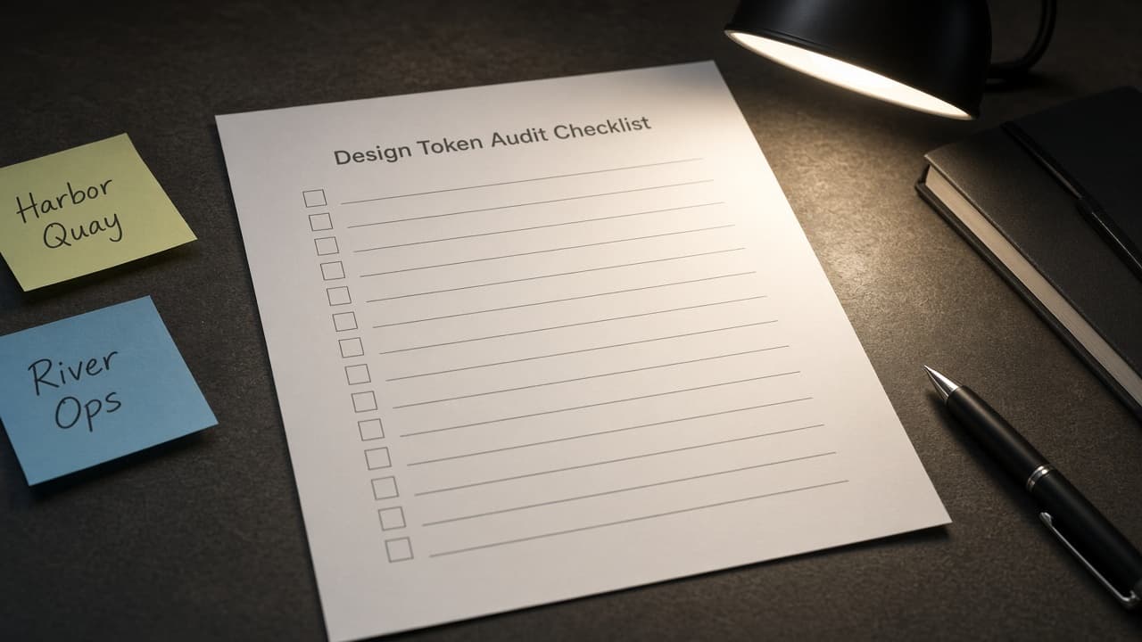 Figma Design Token Drift Audit (No Invented Contrast Ratios)