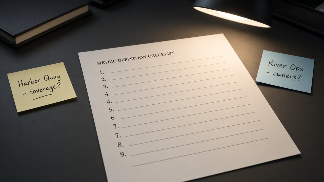 Looker Studio Metric Definition Packet (No Invented KPI Totals)