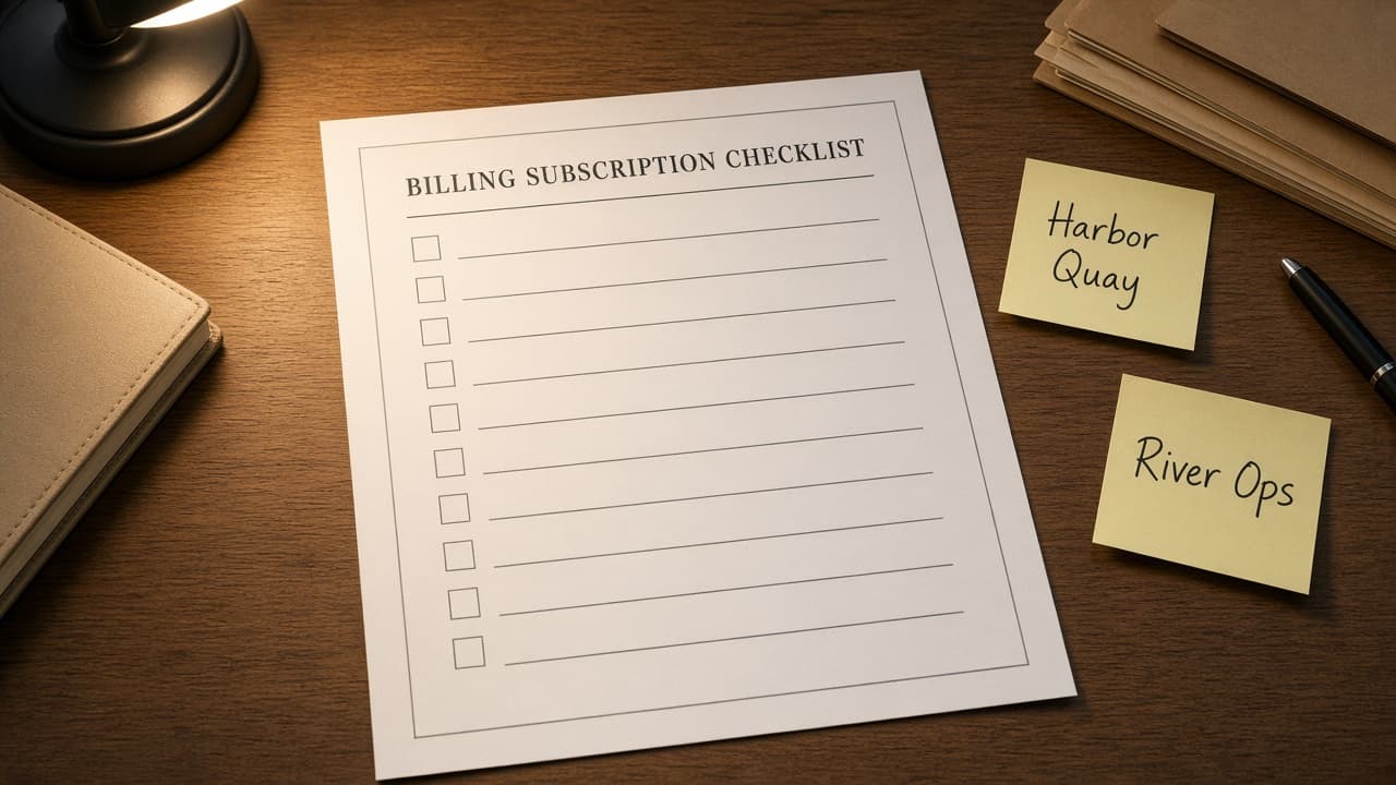 Chargebee Subscription Plan Map from Billing Inventory (No Invented Churn Rates)
