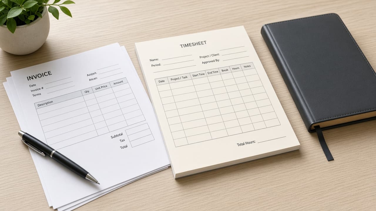 Harvest Invoice Time Entry Field Map from Books Inventory (No Invented Revenue Totals)