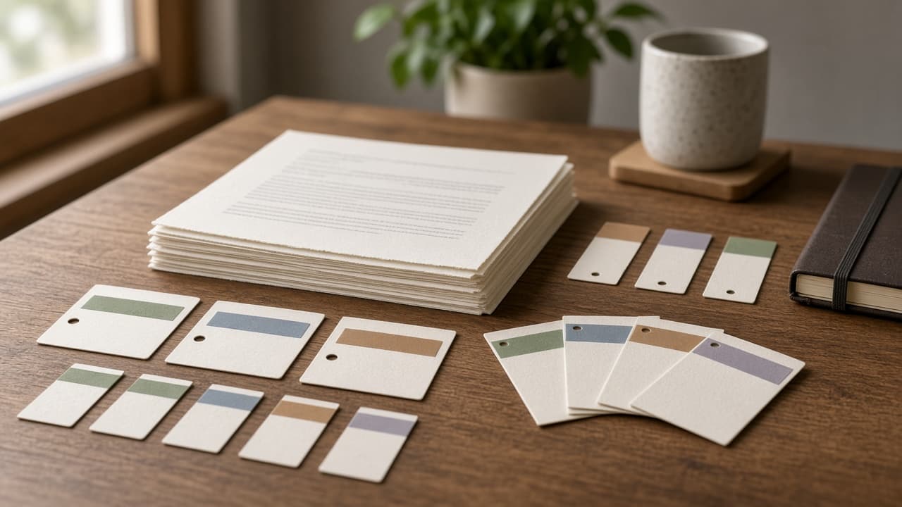 Scrivener Binder Status Label Checklist from Manuscript Notes (No Invented Word Counts)
