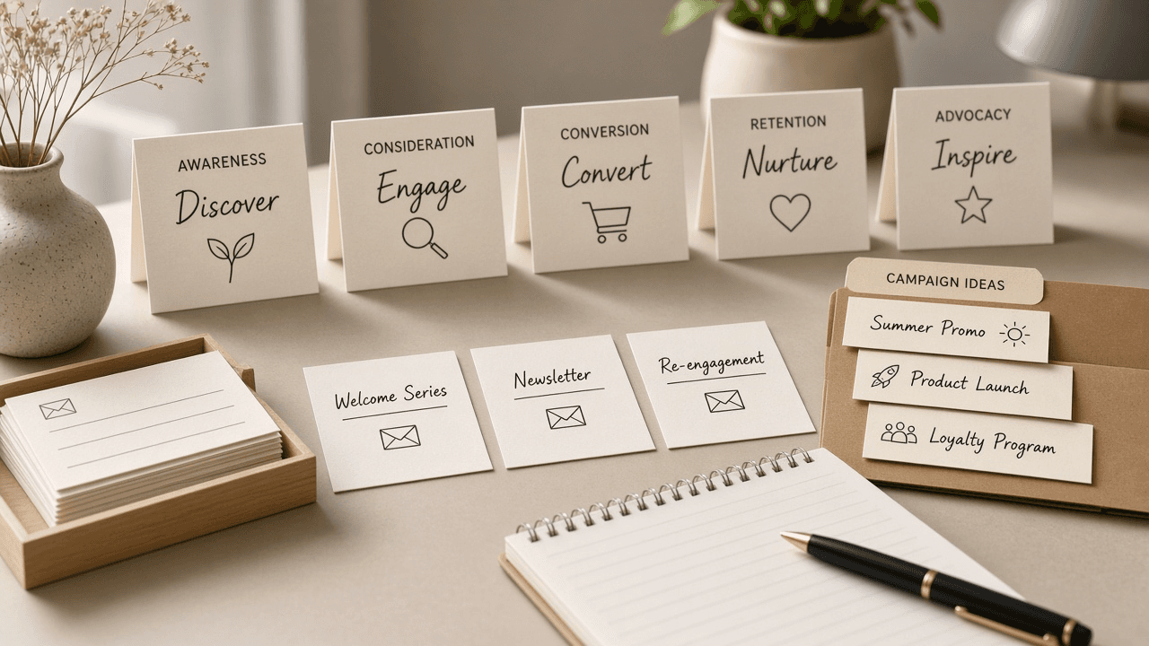 Ortto Journey Email Block Checklist from Campaign Notes (No Invented Open Rates)