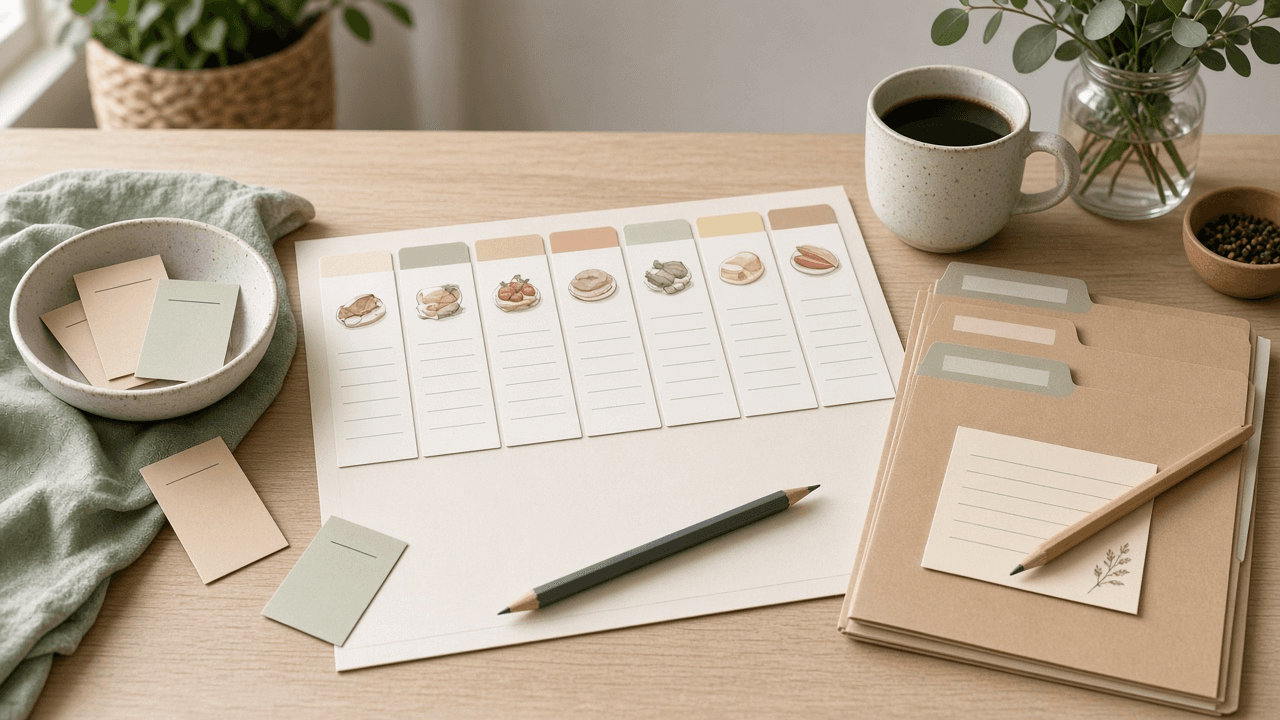 AnyList Meal Plan Grocery Checklist from Pantry Notes (No Invented Macro Totals)