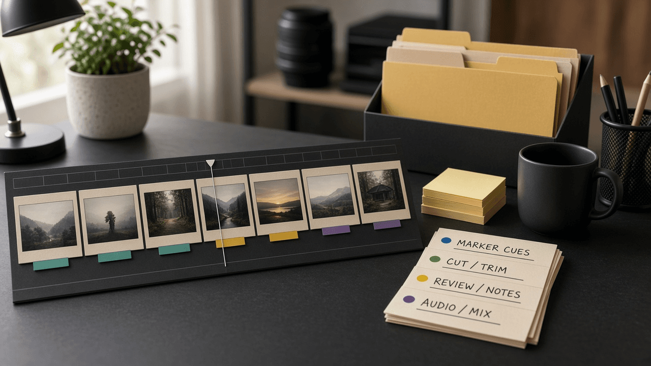DaVinci Resolve Edit Timeline Clip Checklist from Show Notes (No Invented Watch Minutes)