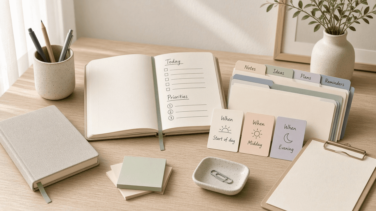 Things 3 Task Priority Checklist from Planner Notes (No Invented Completion Rates)