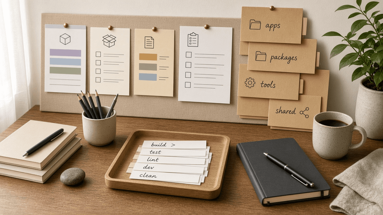 Bun Package Task Workspace Checklist from Monorepo Notes (No Invented Runtime Seconds)