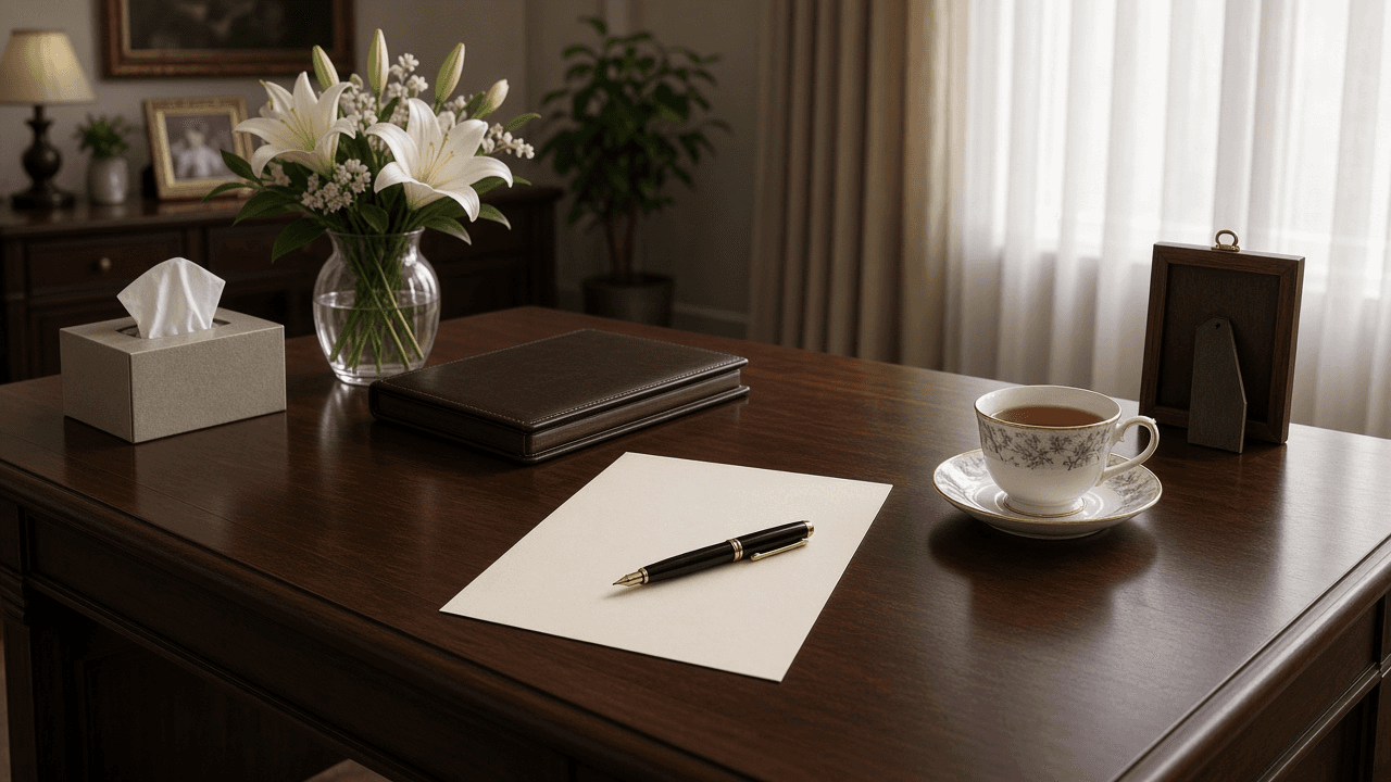 Funeral Home Obituary Writer: Paid Newspaper Notice and Longer Online Tribute from a Family Arrangement Sheet