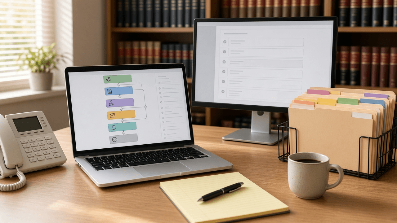 Keyboard Maestro Macro Planner: Law Office Matter Intake with Typed String Triggers, Prompt for User Input, and Pause Until Conditions