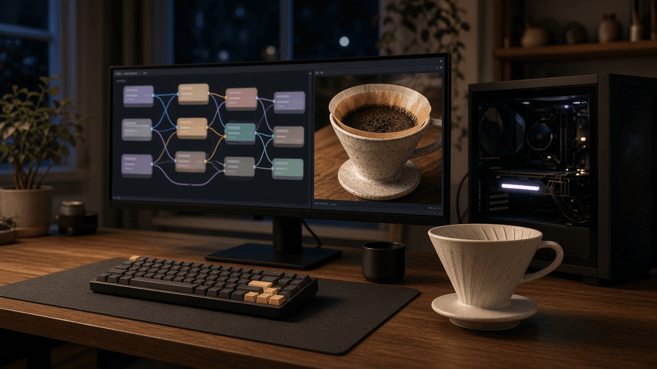 ComfyUI SDXL Workflow Builder: Node by Node Graph with Checkpoint, LoRA, KSampler Settings, Base and Refiner Step Split, Upscale Pass, and API Format Workflow JSON
