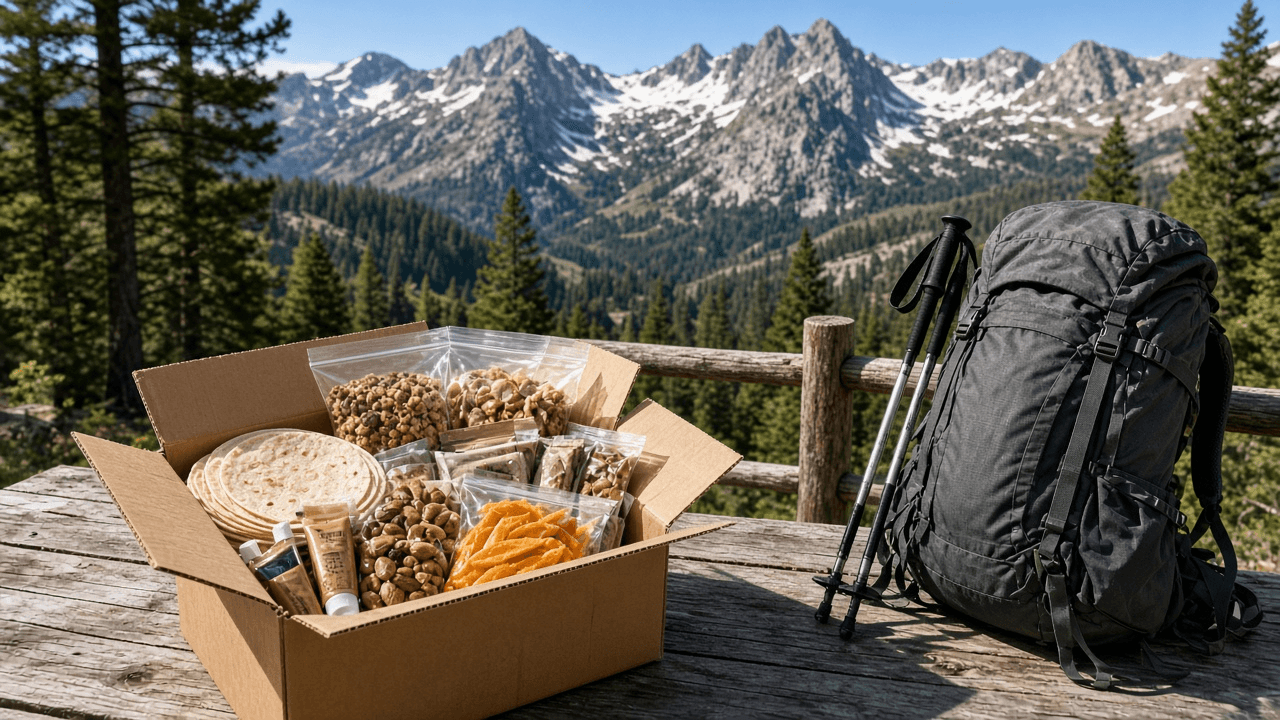 Thru Hike Resupply Planner: Town by Town Days Between Stops, Food Weight and Calorie Density, Mail Drop vs Buy in Town, General Delivery Addressing, and a Bounce Box Schedule