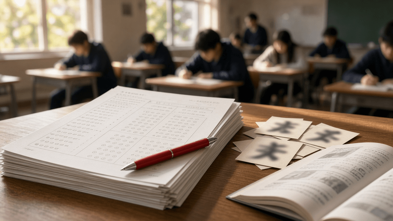 JLPT N4 Style Practice Item Writer for Japanese Teachers: Vocabulary and Grammar Question Types, Kanji Reading and Orthography, Paraphrase and Usage, Sentence Composition Star Items, Distractor Checks, and an Answer Key