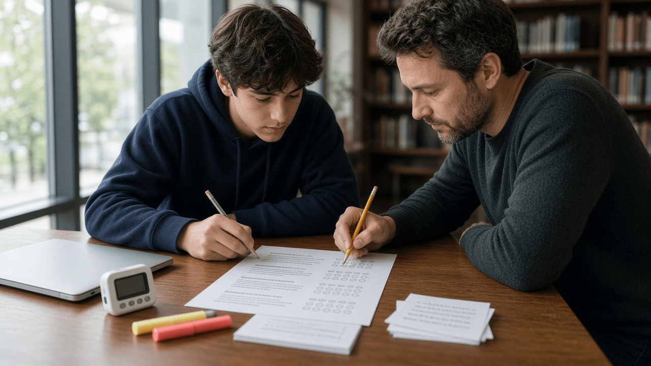 Digital SAT Reading and Writing Practice Item Writer for Tutors: Domain and Skill Tags, Words in Context, Rhetorical Synthesis from Student Notes, Transitions, Boundaries, Four Option Distractor Rationales, and Difficulty Tags