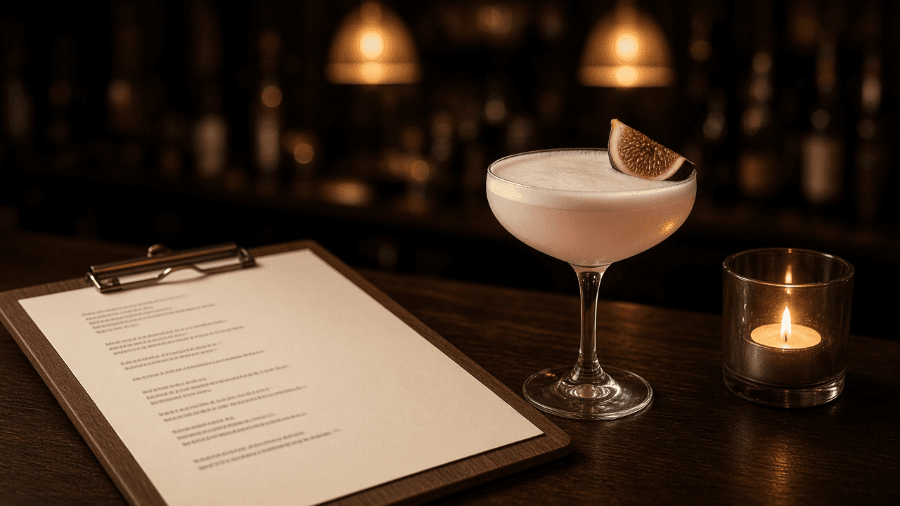 Cocktail Menu Layout Spec for Bars and Restaurants: Section Order, Price Alignment Without Dollar Signs, Type Sizes for Low Light, Paper Stock, and Print Proof Checklist