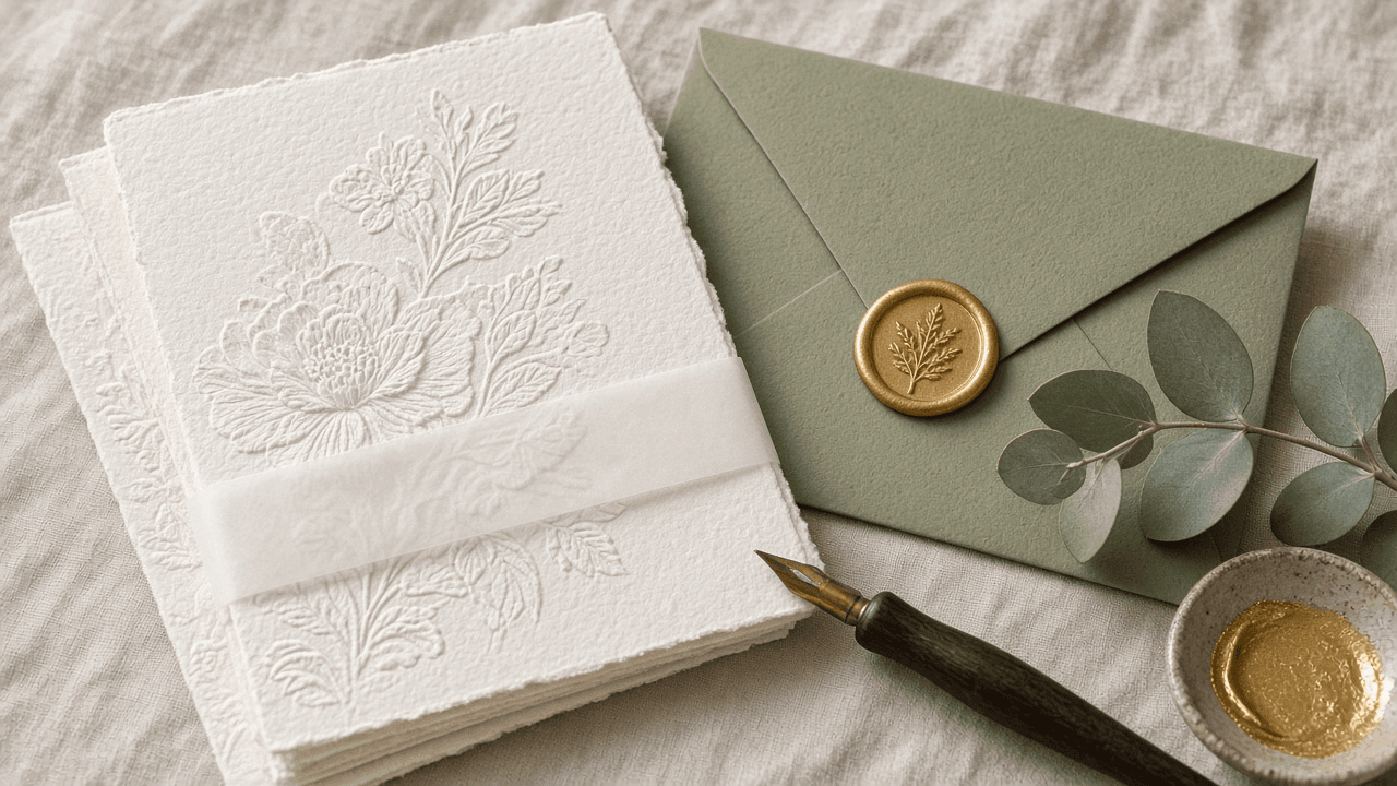 Wedding Invitation Suite Print Spec: Piece List and Sizes, Envelope Matching, Paper Weight and Print Method, Bleed and Safe Margins, Postage Weight Check, and a Proof Timeline