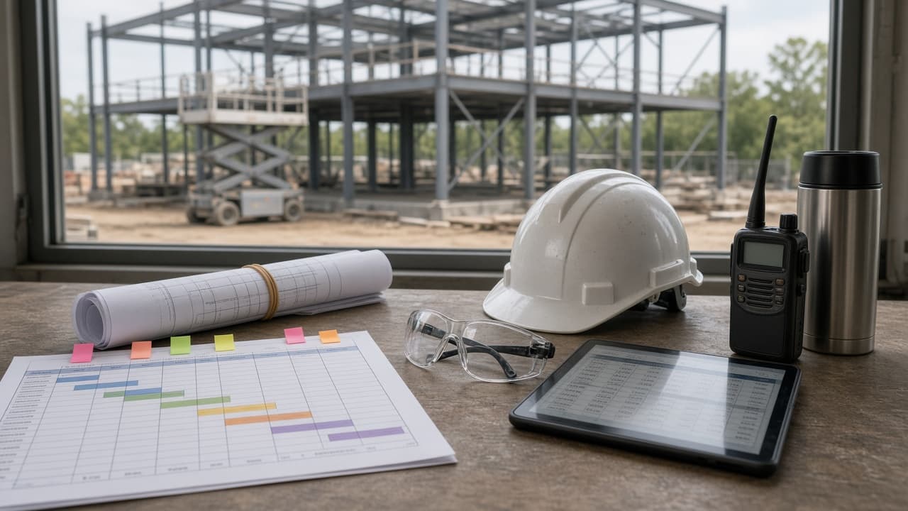 Construction PM Prompt: 3 Week Look Ahead and Constraint Log