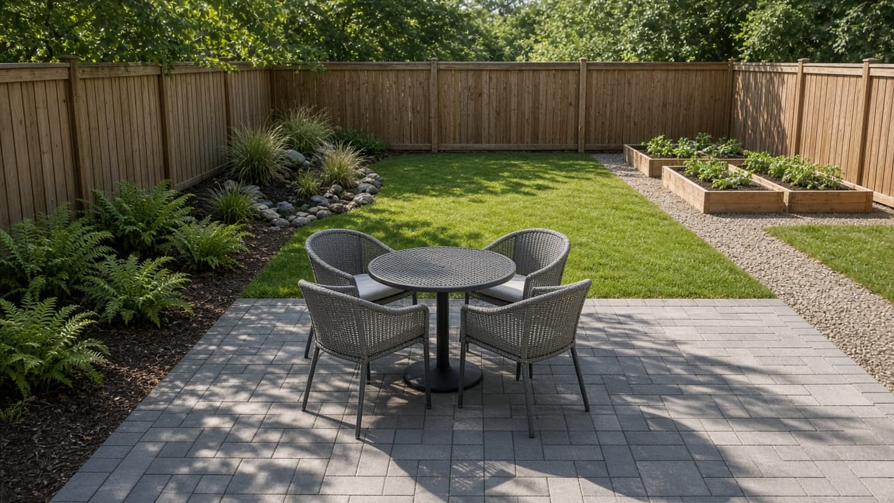 Landscape Design Plan from Yard Measurements and USDA Zone