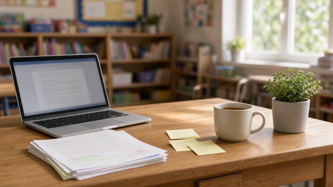 Report Card Comments Prompt: From Marks and Teacher Notes