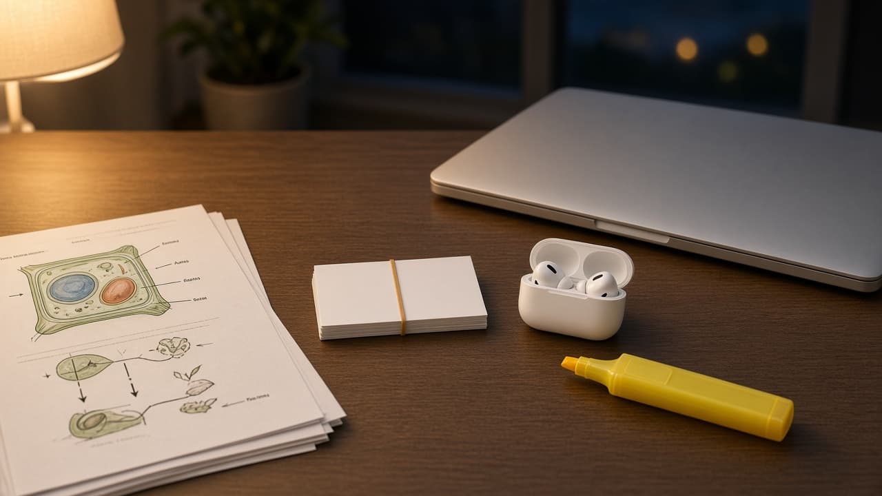 NotebookLM Study Prompt: Quizzes, Flashcards, Audio Plan