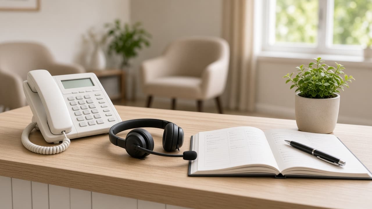 AI Receptionist Prompt: Calls, Booking, and Handoff Rules