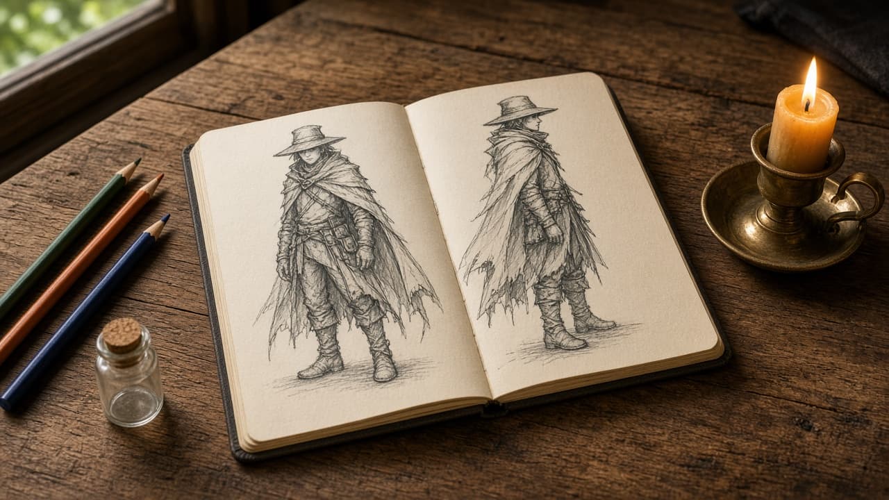 AI Prompts for Fantasy Characters: 12 Race and Class Ideas