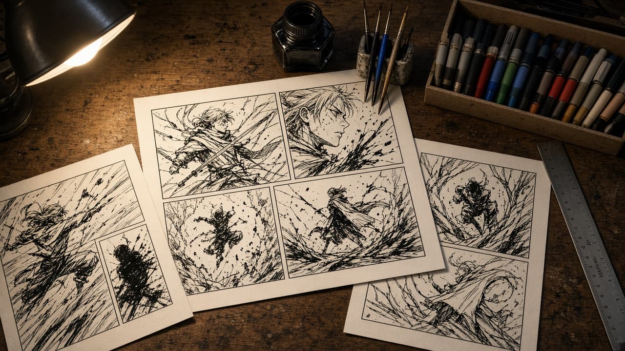 ChatGPT Prompt for Comic Book Style: 12 Original Art Prompts
