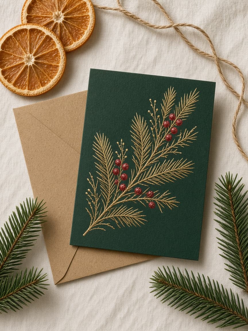 Christmas Card Prompt: Design Brief and Message Writer