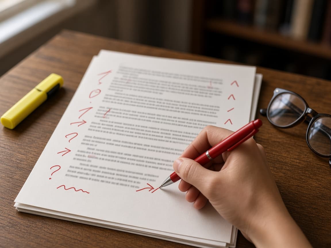 Essay Editing Prompt: Line Edits You Approve One by One