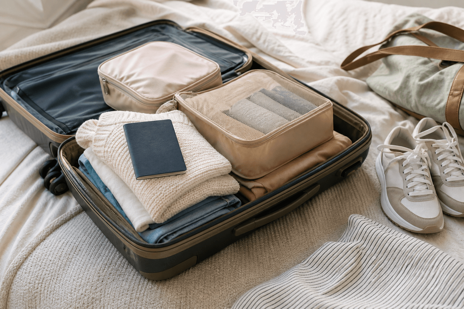 Packing List Spreadsheet from Trip Profile (No Invented Prices) with example still