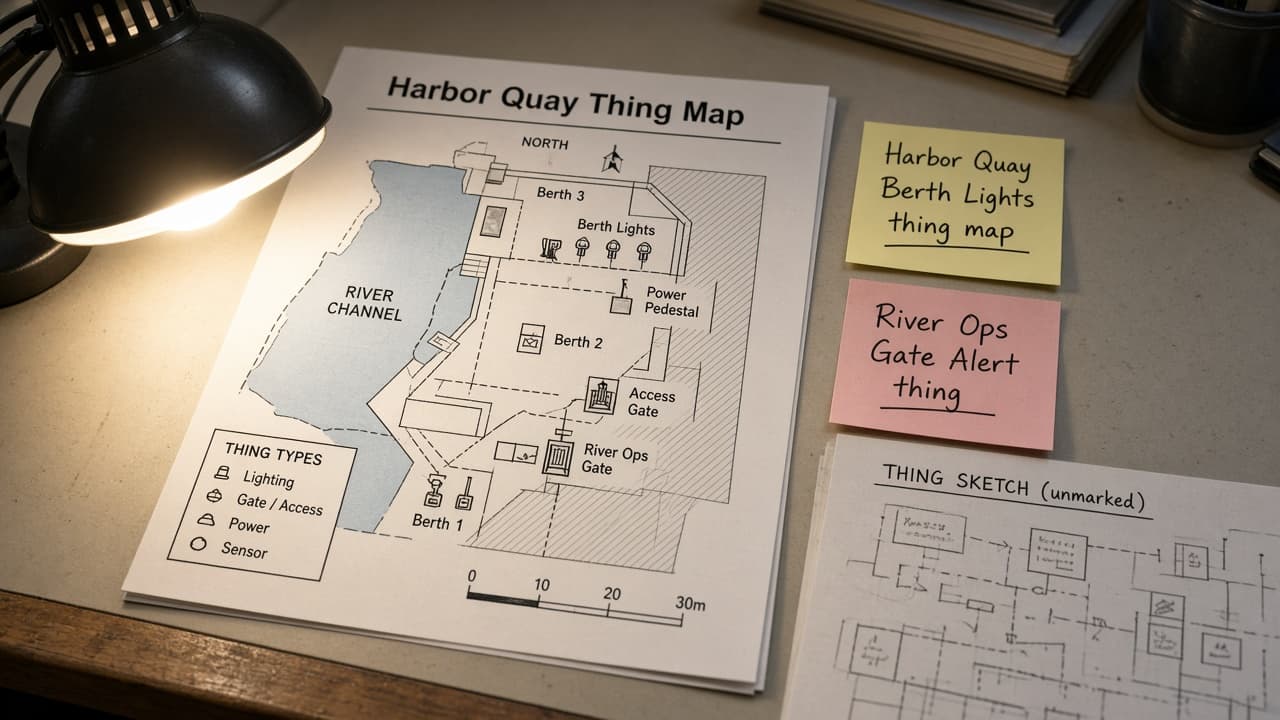 OpenHAB Thing Map from Things Inventory (No Invented Entity States)