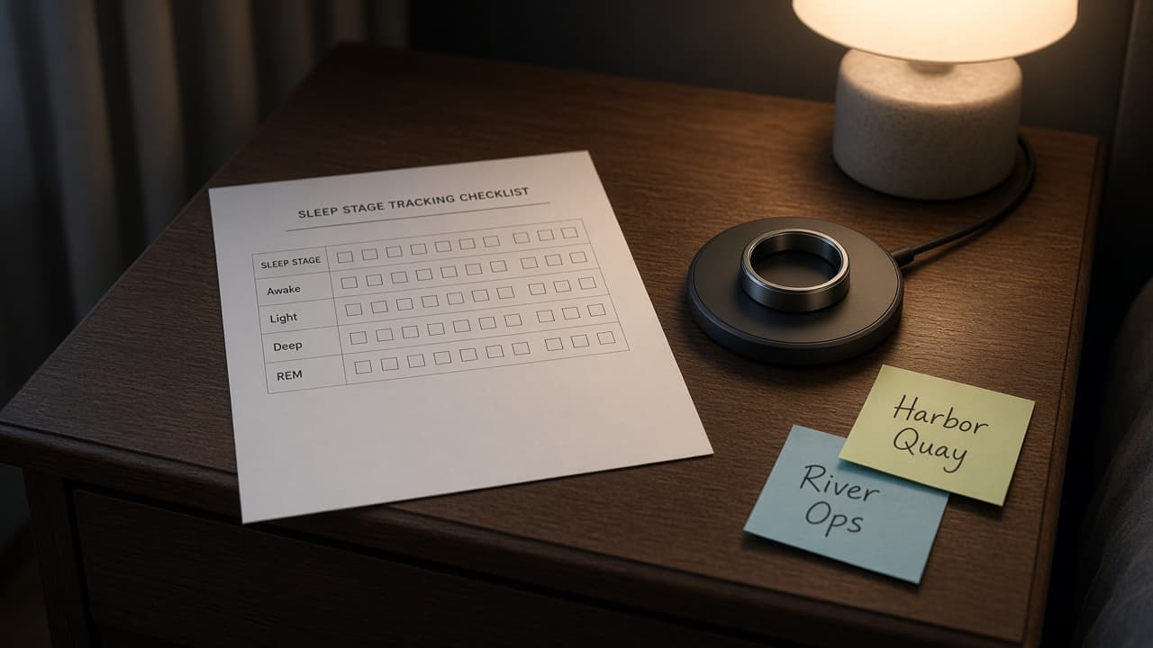 Oura Sleep Stage Map from Ring Inventory (No Invented Hrv Ms)